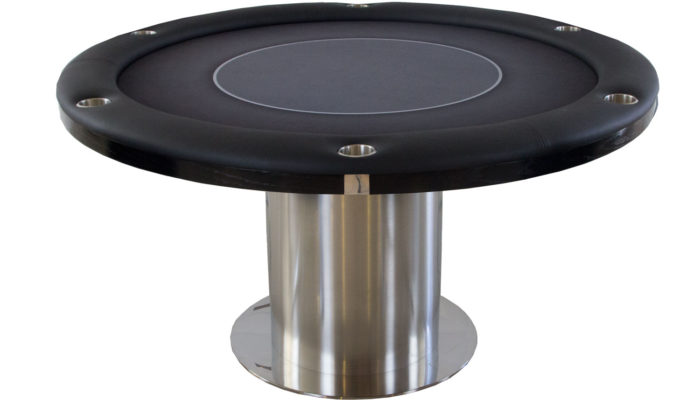 2 in 1 Nile Round Poker Table